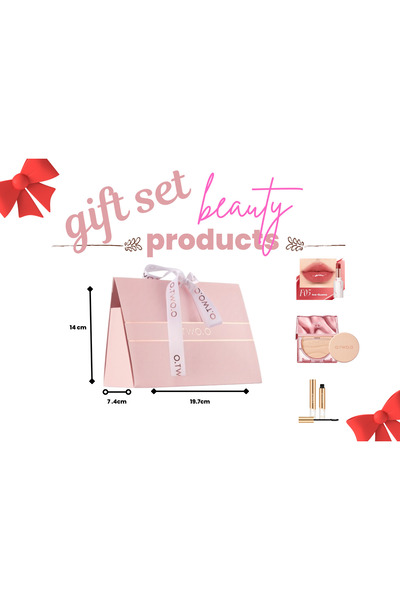 O.TWO.O Cosmetics مجموعة هدايا التجميل – لأن كل لحظة تستحق القليل من التألق ✨ (مجموعة الهدايا رقم 1)