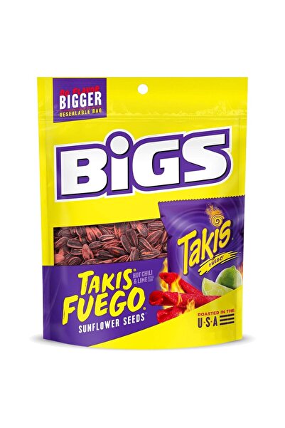 SAMYANG Bigs Takis Fuego Sunflower Seeds Hot Chili & Lime Friendıy Snack