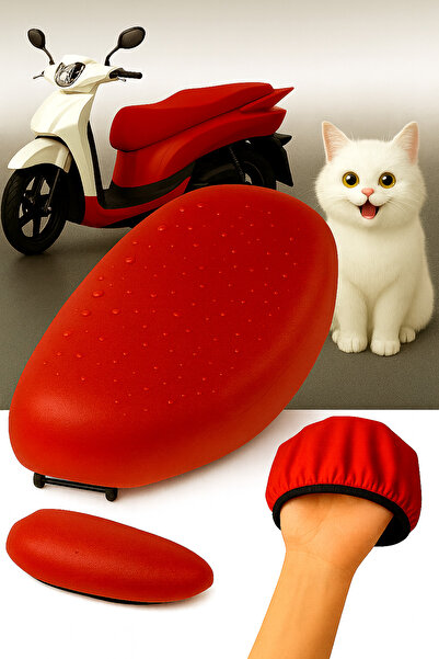 lawrenceshop غطاء مقعد دراجة نارية من الجلد من ياماها تي ماكس 530 - مقاوم للماء