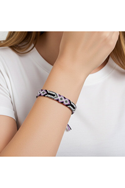 ilisio Bratara artizanala Night Lila