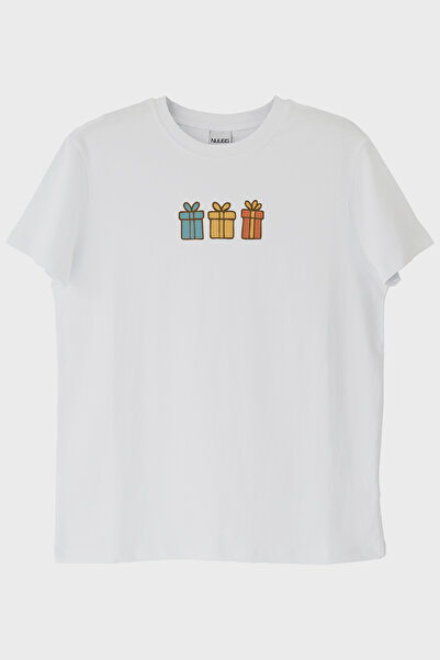 Generic Brand Colorful Gifts White T-Shirt