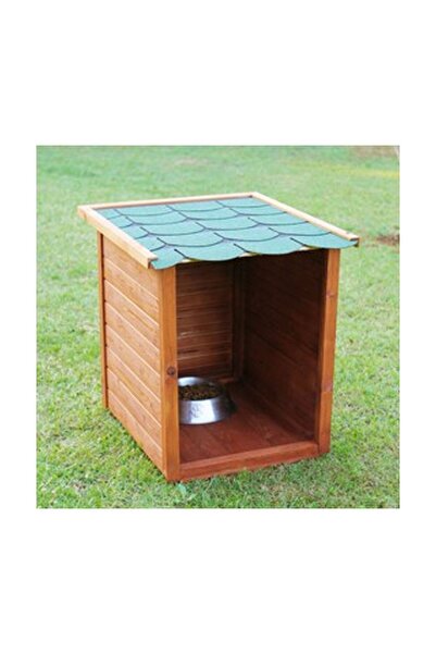 Dabanlıoğlu Mobilya Lüxs ahşap lambir dış mekan kedi köpek mama istasyonu 35x...
