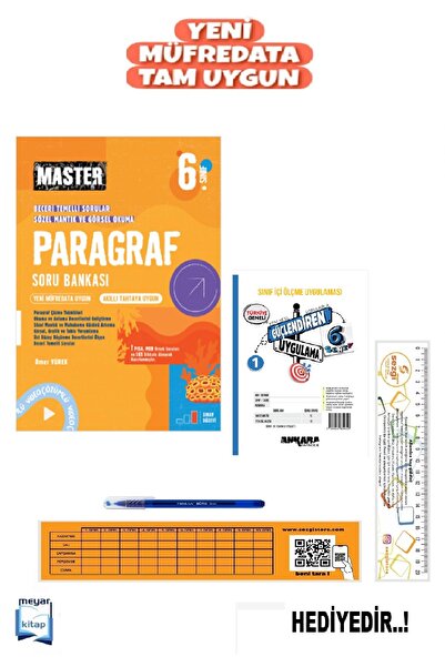 Okyanus Yayınları Okyanus 6.Sınıf Master Paragraf Soru Bankası...HEDİYELİ