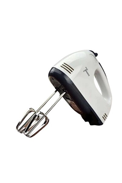 saiconcept Mini mixer electric de mână, Saiconcept®, putere 100W, 7 viteze, 2 seturi de teluri, alb