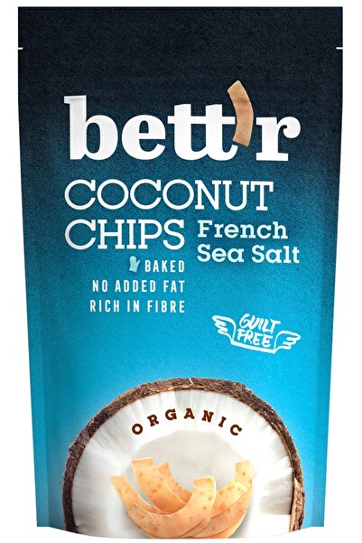 BETTR Chips de cocos cu sare eco 70g