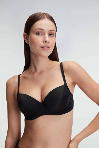 Beruflic حمالة صدر كلاسيكية كاجوال بأشرطة مبطنة وقابلة للفصل