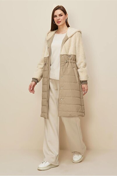 Alvina Velvet Quilted Coat 90601