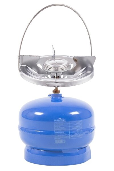 CAMPING FAMILY 0.5 كجم موقد قابل لإعادة التعبئة مع راس موقد للسفر والنزهات والكشتات