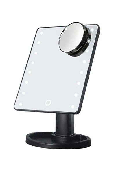 Generic Touch Screen LED Light Makeup Mirror Black