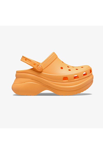 Crocs Γυναικείες άνετες πορτοκαλί παντόφλες καθημερινής χρήσης με λογότυπο μά...