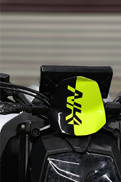 Banxtre Decor Sticker for Neon Yellow Color Front Visor for Cfmoto Nk250 (1 P...