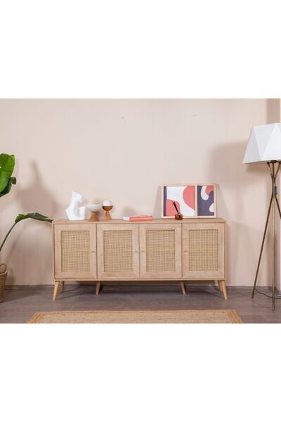 VOW HOME LIVING CALVİN KONSOL 4 KAPAK HAZERAN