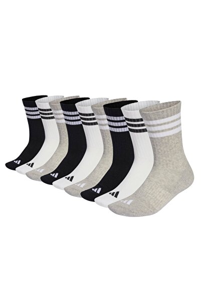 adidas Unisex Socken, 9er Pack - 3-Stripes Cushioned Sportswear Crew Socks, L...