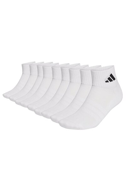 adidas Unisex Viertelsocken, 9er-Pack – Gepolsterte Sport-Knöchelsocken, Logo...