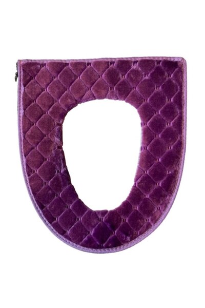 OEM Husă de toaletă cu fermoar - Material textil moale și plușat, confortabil...