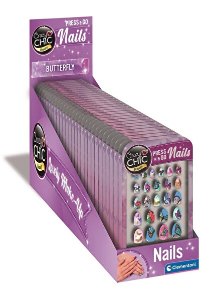 CLEMENTONI أقواس الشعر المجنونة الأنيقة على شكل فراشة