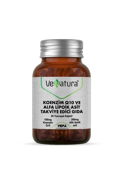 VeNatura Ventura koenzim Q10 ve Alfa Lipoikasit 60 KAPSÜL, Size Özel Hazırlan...