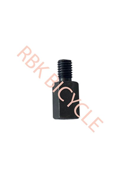 Universal AYNA UZATMASI 10 MM DÜZ GİRİŞ 8 MM TERS ÇIKIŞ SİYAH