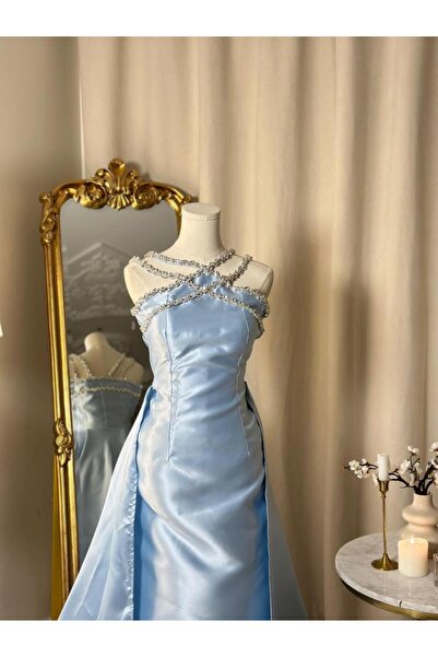 vanus fashion فستان سهرة طويل 4737