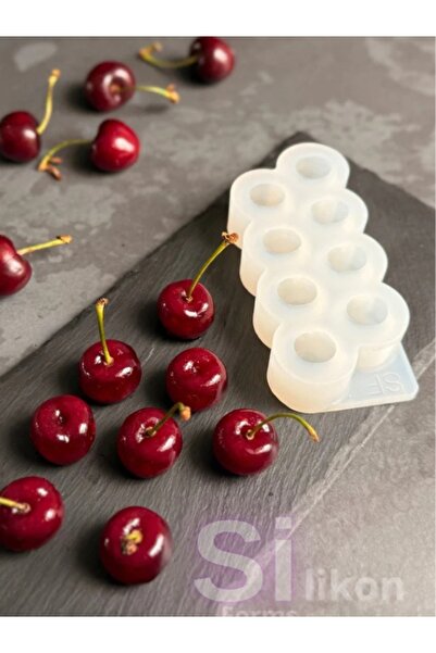 SiliconForms Mulaj din silicon Cireșe, 8 buc