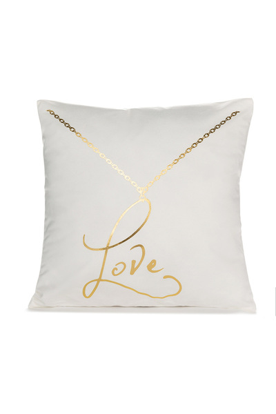 CozyhomeVIP 4-piece custom print set — classic European-style 'love' printed ...