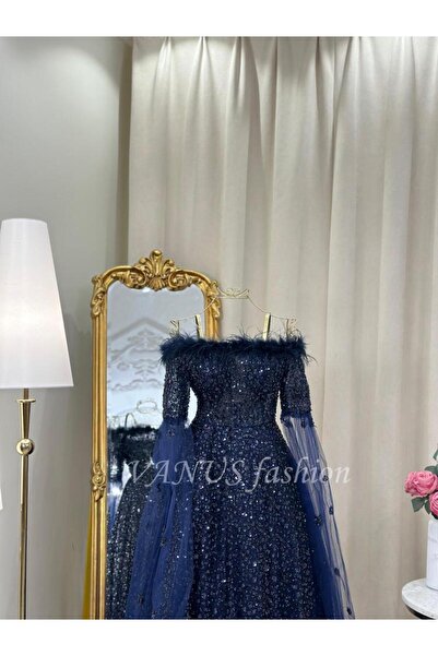 vanus fashion فستان طويل 4500