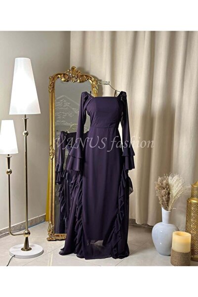 vanus fashion فستان طويل 4289