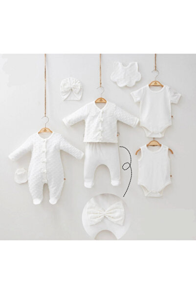 MİNİZEYN TEKSTİL Miniycool 2003 Mnz Brand Collar Bow Newborn Hospital Release...