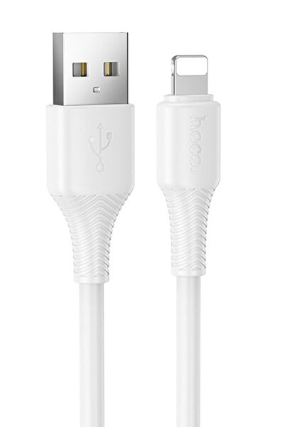 Hoco X120 USB-A to Lightning 2.4A Data and Charging Cable, 1m, White