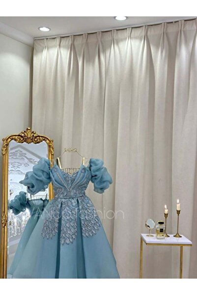 vanus fashion فستان سهرة ميدي 4075