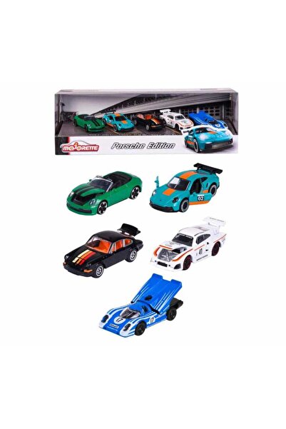 Majorette Set 5 Masinute Majorette - Pachet cadou Porsche Motorsport