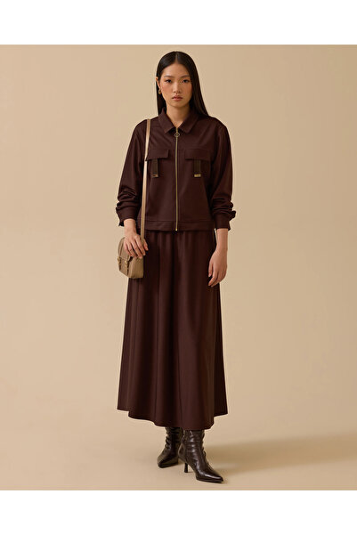 SCL Göğüs Kuplu Fermuarlı Ceket