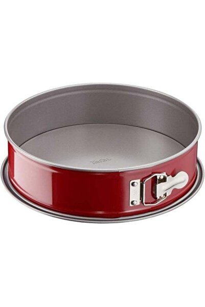 TEFAL Delibake Hinged Mould 27 cm - Red, Carbon Steel, Removable Belt