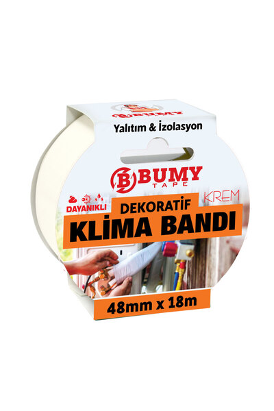 BUMY KLİMA BANDI KREM - 48MM X 18 MT - DEKORATİF