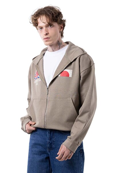 THE DAD Diegonel War Printed Zipper