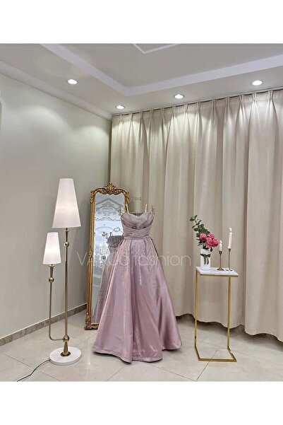 vanus fashion فستان سهرة طويل 4163