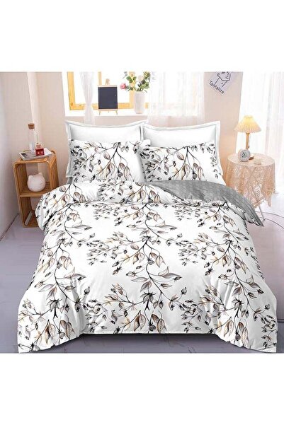 Noon East 4-Piece Microfiber Duvet Cover Set – 230x220 Duvet, 180x200+30 Fitt...