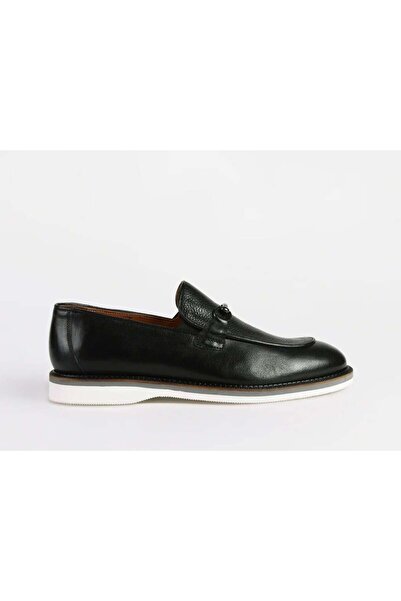 UniqCrafter 10958-Men's Leather Shoes Black