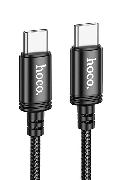 Hoco X89 USB-C PD60W Data and Charging Cable, QC3.0 Fast Charge, Embroidered, 2m, Black