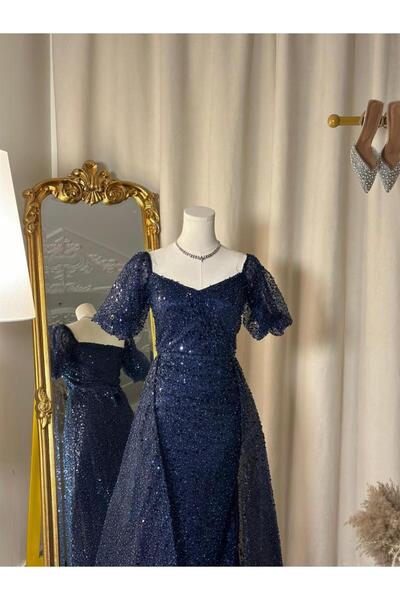 vanus fashion فستان سهرة طويل 4712