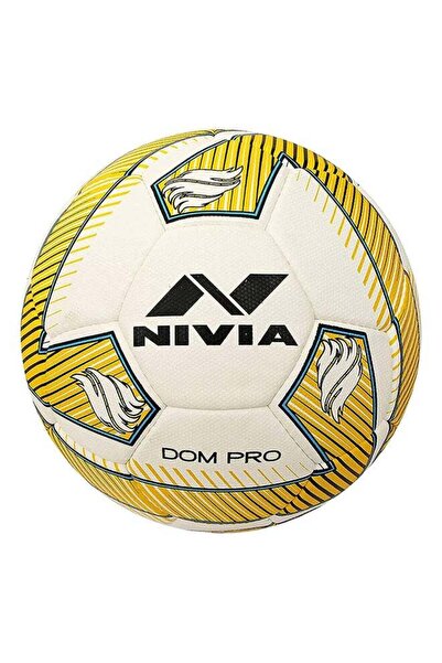 Nivia DOM05 Pro PU Football Size 5 - 32 Panel, Machine Stitched, PU Microfibe...