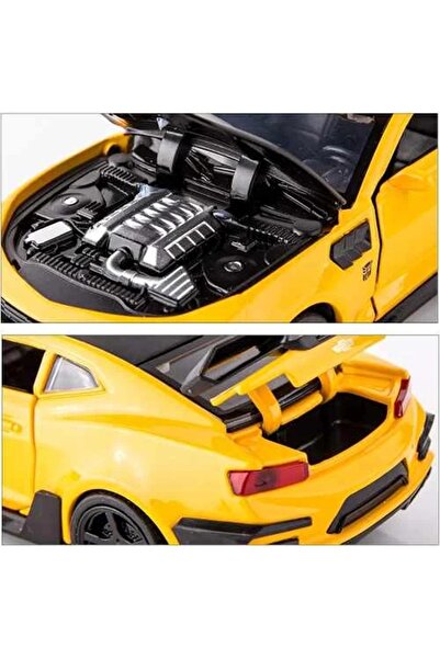 1way Yellow Chevrolet Camaro toy car
