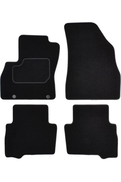 Mammoth Set covorase 4 buc, fata/spate, velur negru, potrivit CITROEN NEMO/MI...