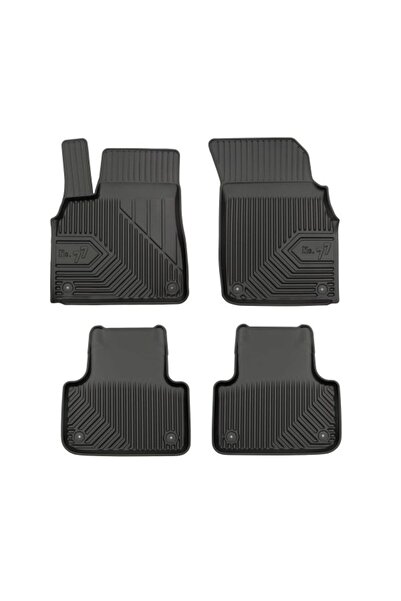 Mammoth Set covorase auto TPE 4 buc No. 77, Fata/Spate, negru, potrivit AUDI Q7, Q8; LAMBORGHINI URUS 01.15-