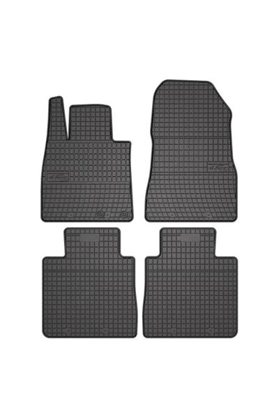 Mammoth Set 4 covorase auto cauciuc BASIC, Fata/Spate, negru, potrivit NISSAN...