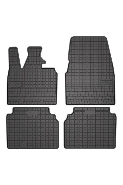 Mammoth Set 4 covorase auto cauciuc BASIC, Fata/Spate, negru, potrivit BMW I3...