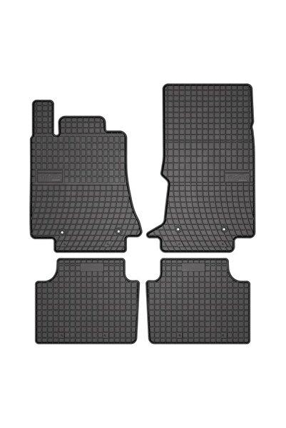 Mammoth Set 4 covorase auto cauciuc BASIC, Fata/Spate, negru, potrivit ALFA R...