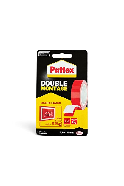 Pattex ÇİFT TARAFLI MONTAJ BANDI