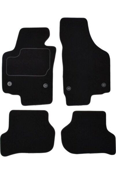 Mammoth Set covorase 4 buc, fata/spate, velur negru, potrivit SEAT LEON 05.05...