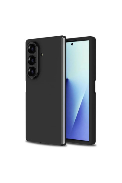 VERTEK Carcasă de protecție din policarbonat, design subțire, protecție cameră, pentru Samsung Galaxy Fold 7, neagră